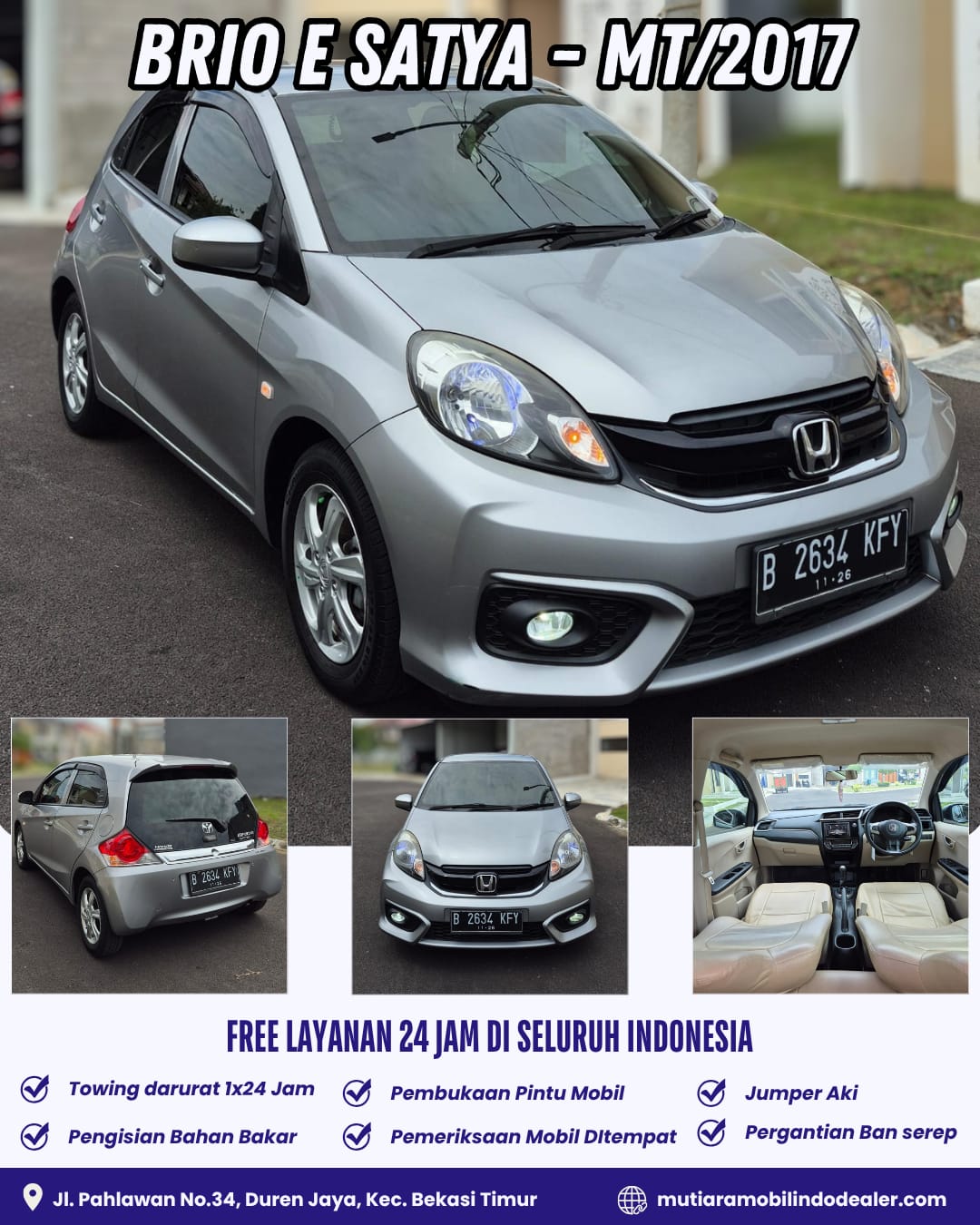 Honda Brio E Satya MT